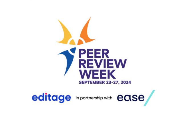 Countdown begins for Peer Review Week 2024 – Technological Innovations in Peer Review Countdown begins for Peer Review Week 2024 – Technological Innovations in Peer Review