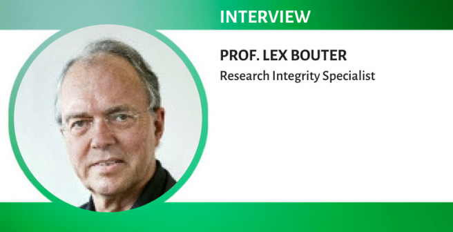 The prevalence of minor research misbehaviors is embarrassingly high: Prof. Lex Bouter The prevalence of minor research misbehaviors is embarrassingly high: Prof. Lex Bouter