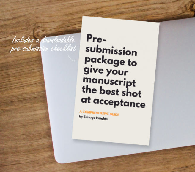 Pre-submission package to give your manuscript the best shot at acceptance Pre-submission package to give your manuscript the best shot at acceptance